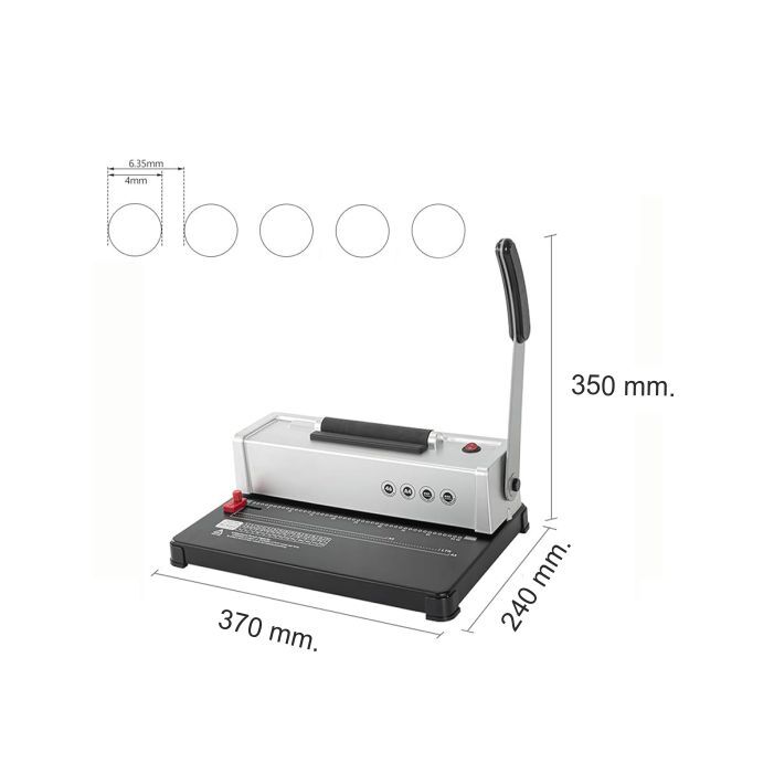 Elektrikli Helezon Spiral Ciltleme Makinesi Digitronix S12 - 2