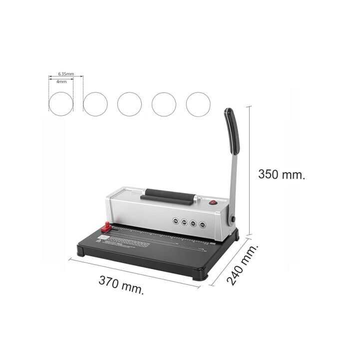 Elektrikli Helezon Spiral Ciltleme Makinesi S12 - 5