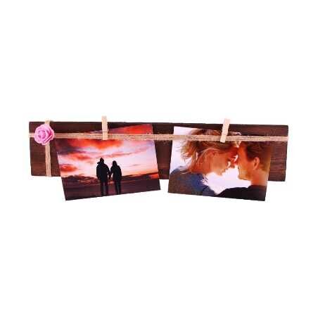 Elit Ahşap mandallı Fotoğraf Çerçevesi Dik - 5