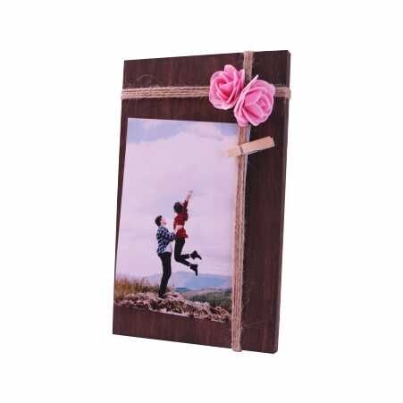 Elit Ahşap mandallı Fotoğraf Çerçevesi ikili - 5