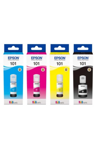 Epson 101 Eko Tank Mürekkep Seti 4 Renk - 1