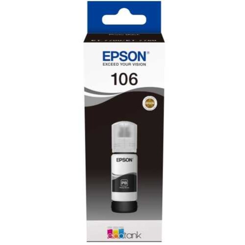 Epson 106 Photo Black Mürekkep Eko Tank T00R140 - 3