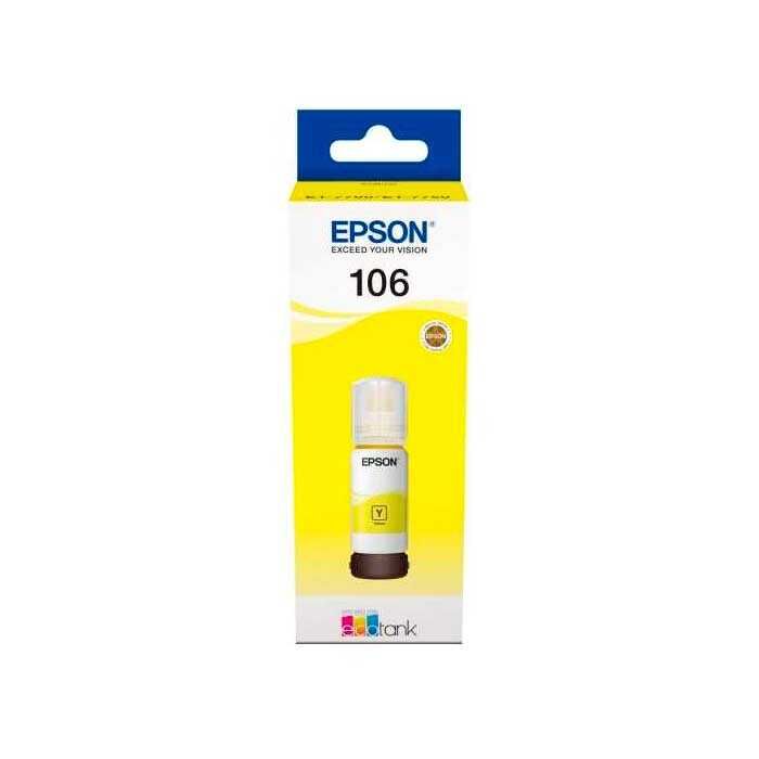 Epson 106 Yellow Mürekkep Eko Tank T00R440 - 3