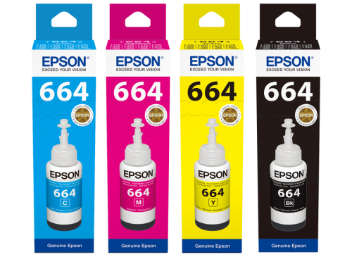 Epson 664 Eko Tank Mürekkep Seti 4 Renk - 2