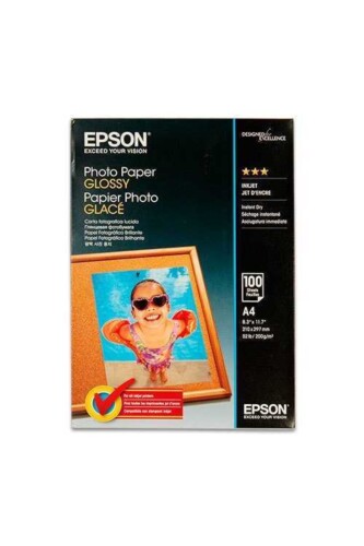 Epson A4 Parlak İnkjet Fotoğraf Kağıdı 200gr. 4254 - EPSON