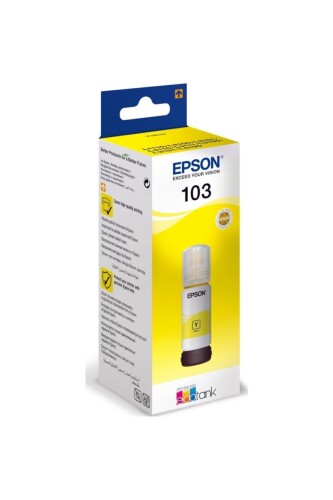 Epson C13T00S44A Eco Tank Mürekkep 103 Yellow - EPSON