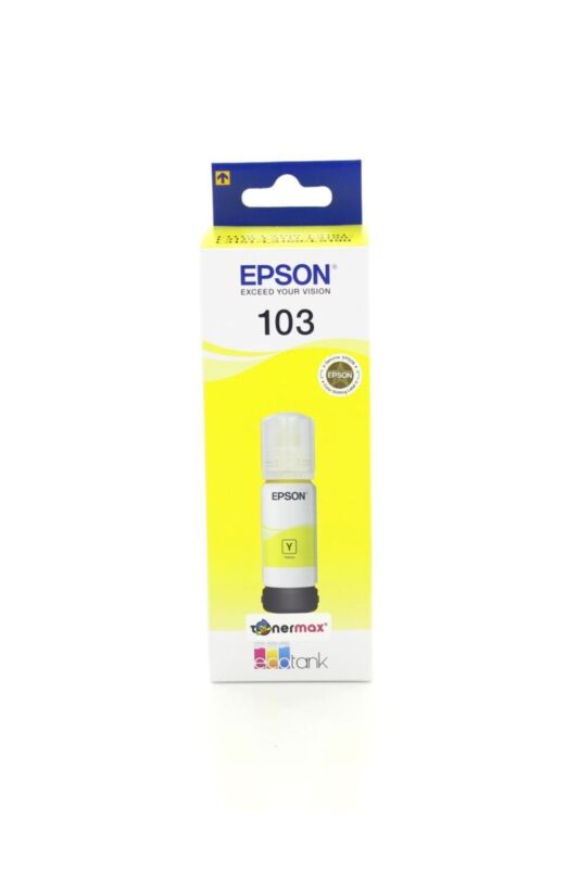 Epson C13T00S44A Eco Tank Mürekkep 103 Yellow - 2