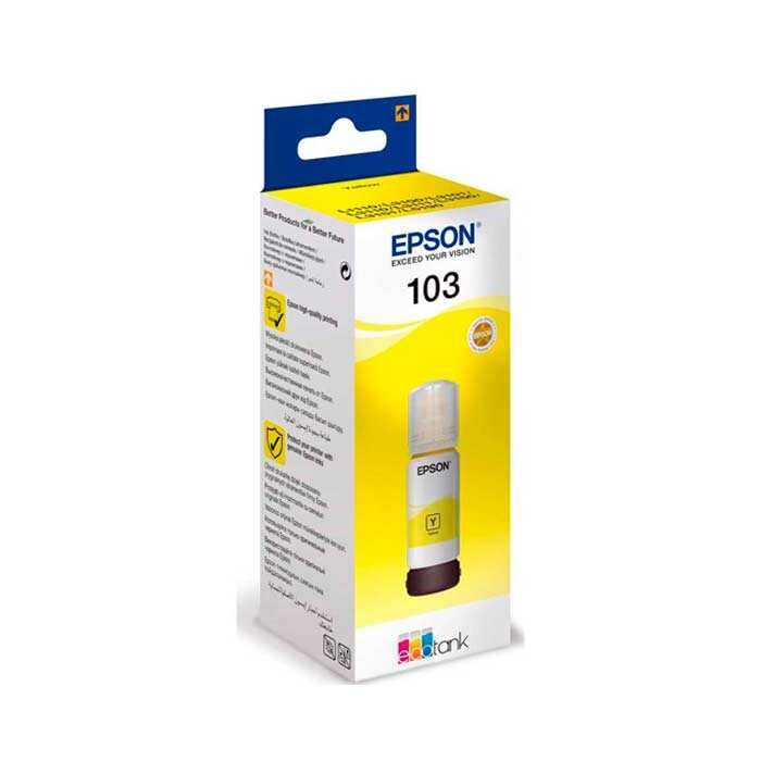 Epson C13T00S44A Eco Tank Mürekkep 103 Yellow - 7