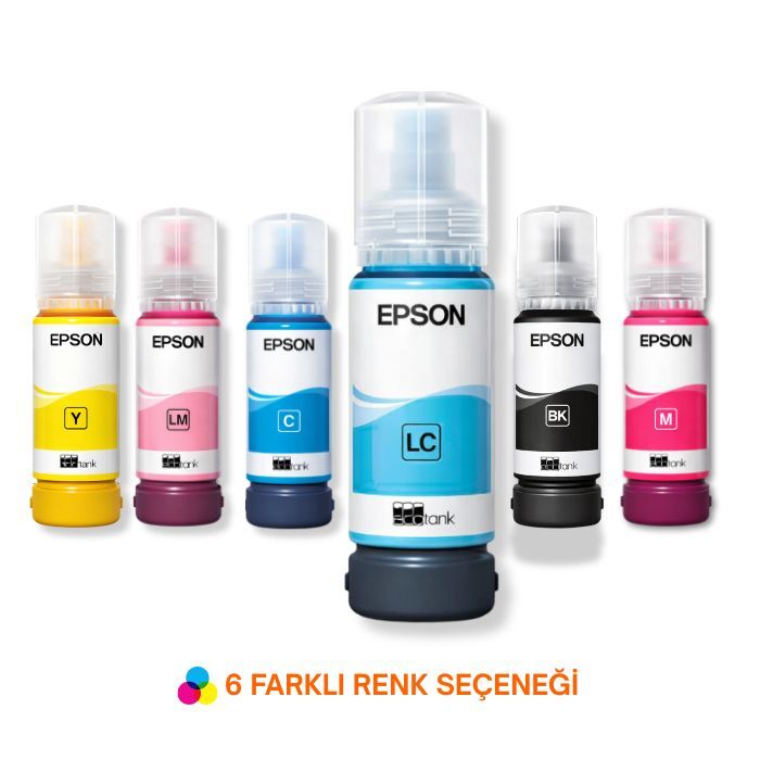 Epson L8050 için 108 Serisi Orijinal Mürekkepler - 4