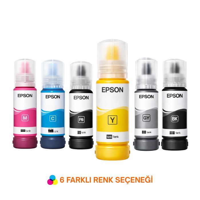 Epson L8160 için 115 Serisi Orijinal Mürekkepler - 5