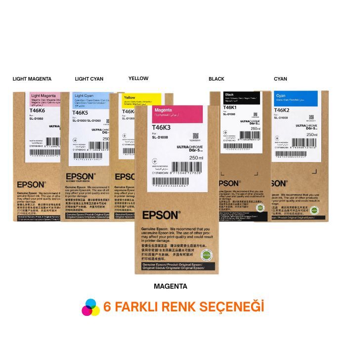 Epson Surelab SL-D1000 için T46K Orijinal Mürekkep - 4