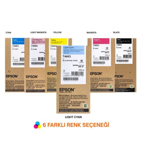 Epson Surelab SL-D1000 için T46K Orijinal Mürekkep - 6