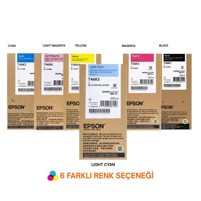 Epson Surelab SL-D1000 için T46K Orijinal Mürekkep - 6