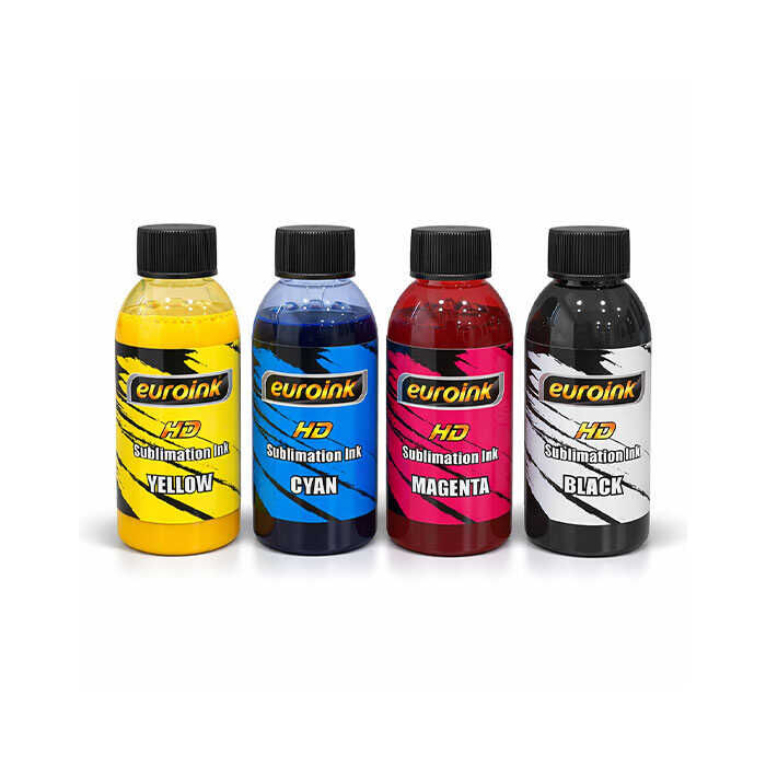 Euroink Sublimasyon Mürekkep 4 Renk İçin Set - 1