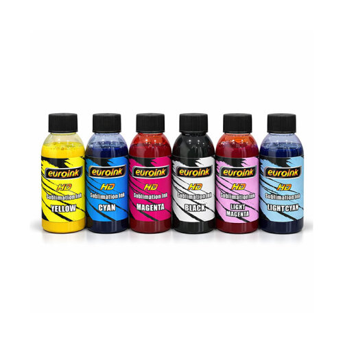 Euroink Sublimasyon Mürekkep 6 Renk Set - Euroink