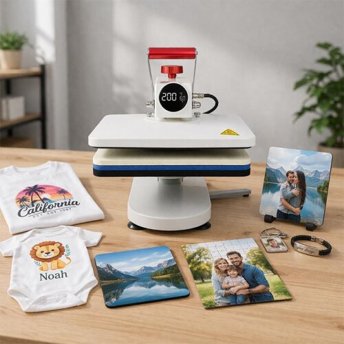 F910 Freesub Düz Transfer Baskı Presi 29x38cm - (1)