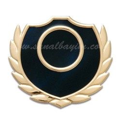 Facet Alüminyum Lazer Kazıma Altın 7cm x 6,2cm - 