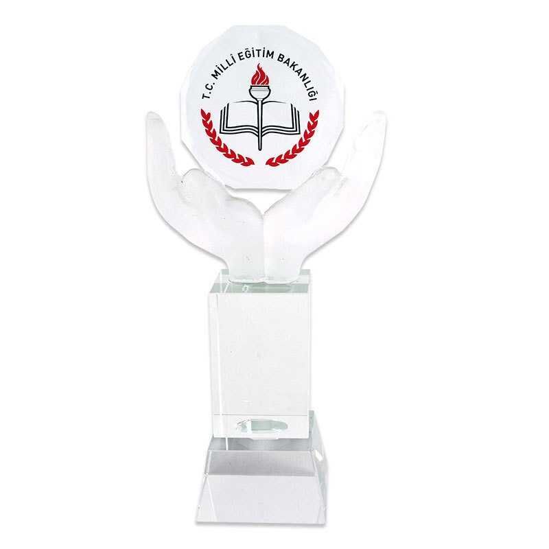 Kristal Plaket KC-1026 Elli Fasetli - 1