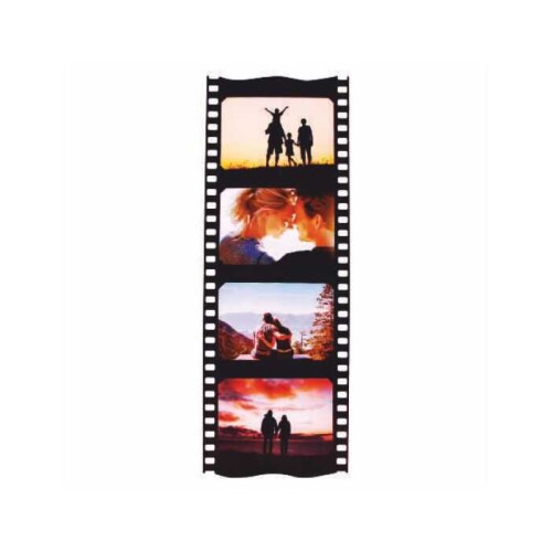 Film Şeridi 4 lü 10x15 Fotoğraf Çerçevesi Yatay - 
