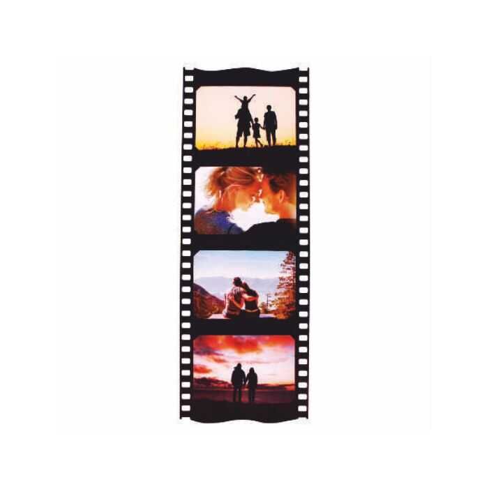 Film Şeridi 4 lü 10x15 Fotoğraf Çerçevesi Yatay - 1