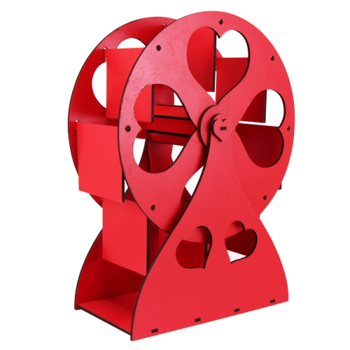 Fotoğraflı Ahşap Dönme Dolap 27cm - 1