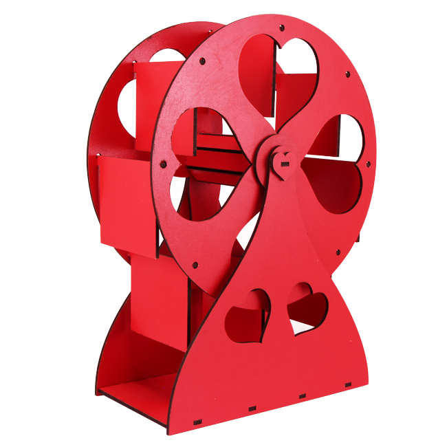 Fotoğraflı Ahşap Dönme Dolap 27cm - 1