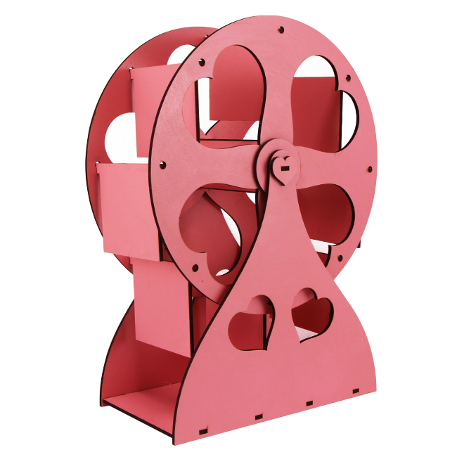 Fotoğraflı Ahşap Dönme Dolap 27cm - 3