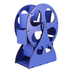 Fotoğraflı Ahşap Dönme Dolap 27cm - (1)