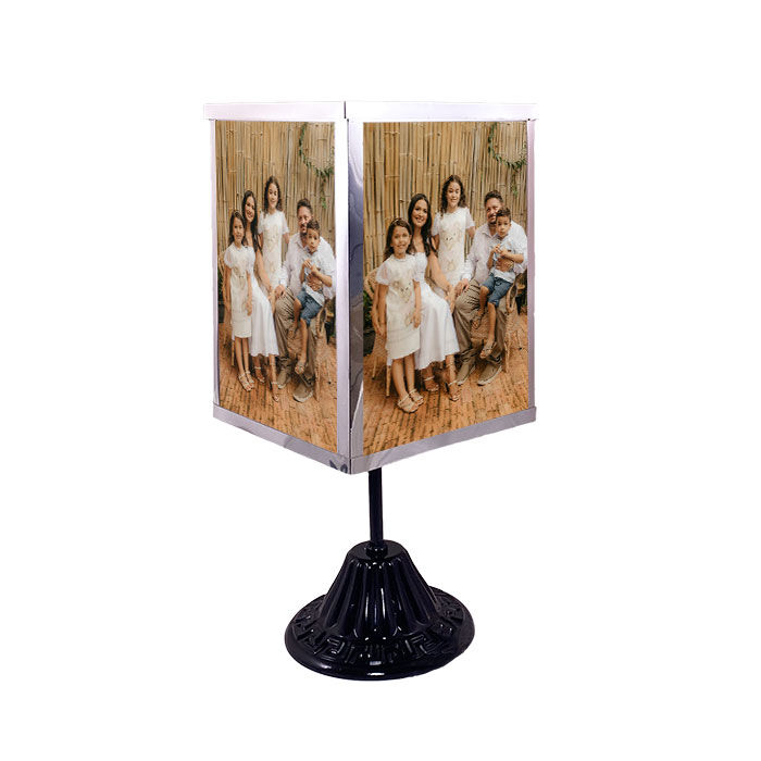 Fotoğraflı Gece Lambası Sütun Kare - 1