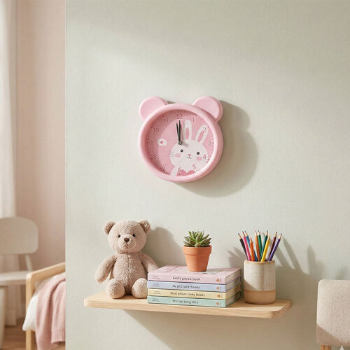 Fotoğraflı Panda Çocuk Odası Saatleri - 3