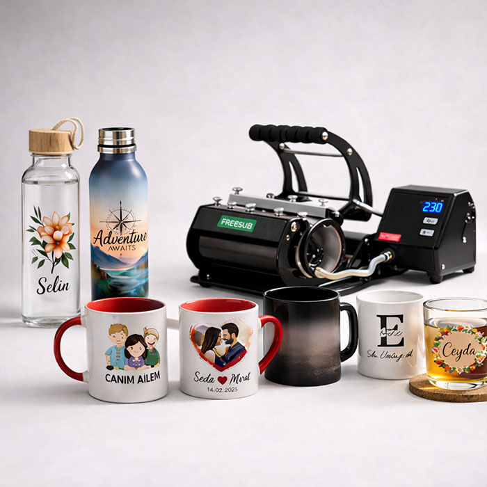 Freesub Termos ve Kupa Baskı Makinası PD220 20OZ - 2