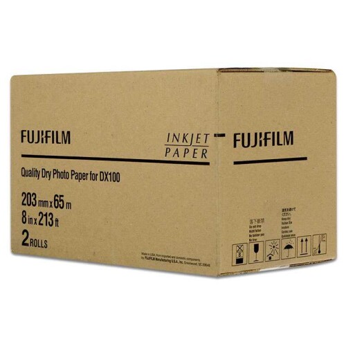 Fuji DX100 20.3x65mt Parlak Fotoğraf Kağıdı - 
