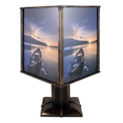 Gece Lambası 15x21 Fotoğraflı Eskitme Desen - 2