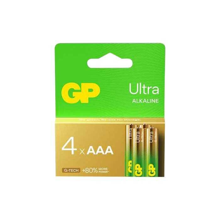 GP 24A G-Tech Ultra Alkalin İnce Pil 4 lü Blister - 1