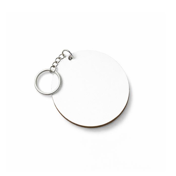 HDF Daire Anahtarlık Tek Taraflı 5cmx5cm - 8