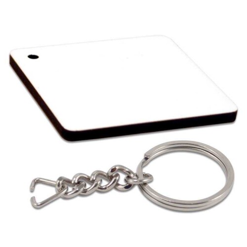 HDF Kare Anahtarlık Tek Taraflı 5cmx5cm - (1)