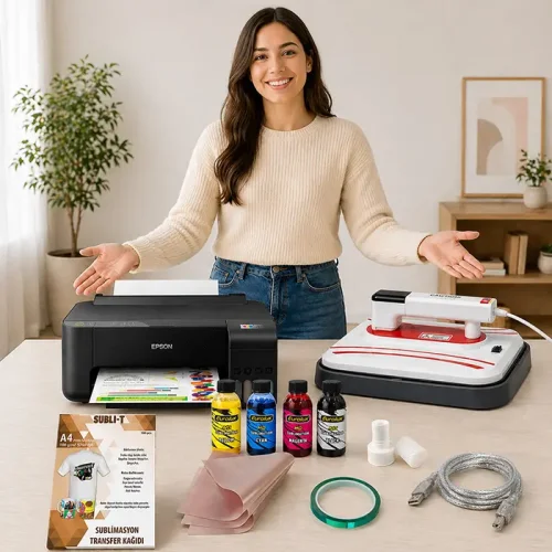 Hobi Tişört Transfer Baskı Seti - 1