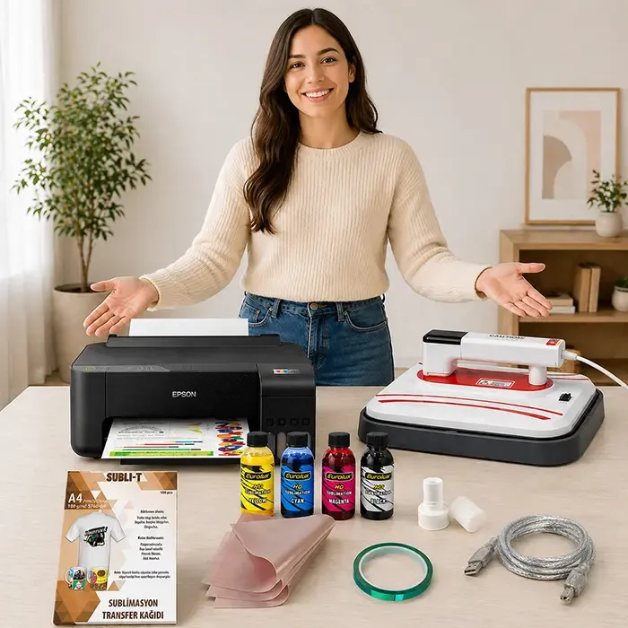 Hobi Tişört Transfer Baskı Seti - 1