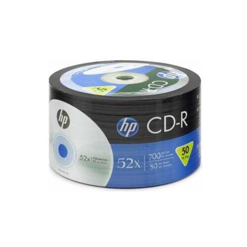 HP Printable 52X 80min CD-R 50lik Paket - 