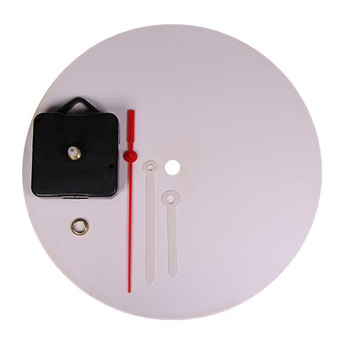 Sublimasyon Duvar Saati Yuvarlak 20cm Eko Ahşap - (1)