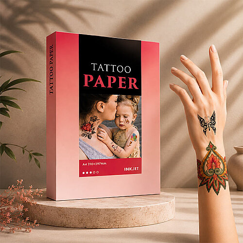 İnkjet Dövme Tattoo Transfer Kağıdı A4/5 - 