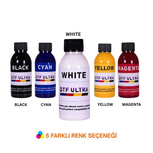 İnktec  DTF Mürekkepleri - 100ml - (1)