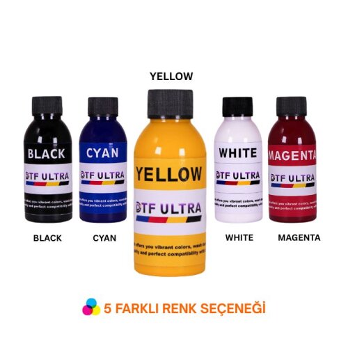 İnktec  DTF Mürekkepleri - 100ml - 