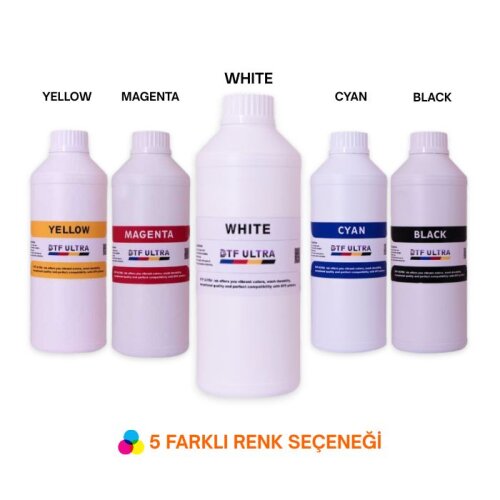 İnktec DTF Mürekkepleri - 1lt. - 5