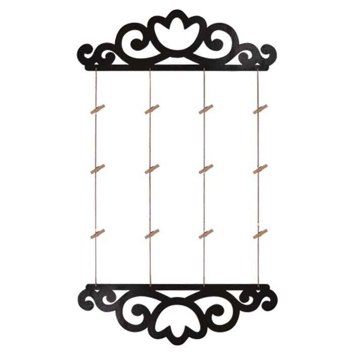 İpli Mandallı Dekoratif Fotoğraf Çerçeve - 2