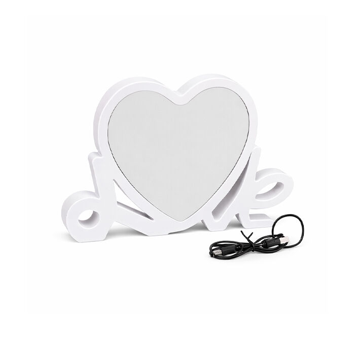Işıklı Love Kalp Fotoğraf Çerçeveleri - 5