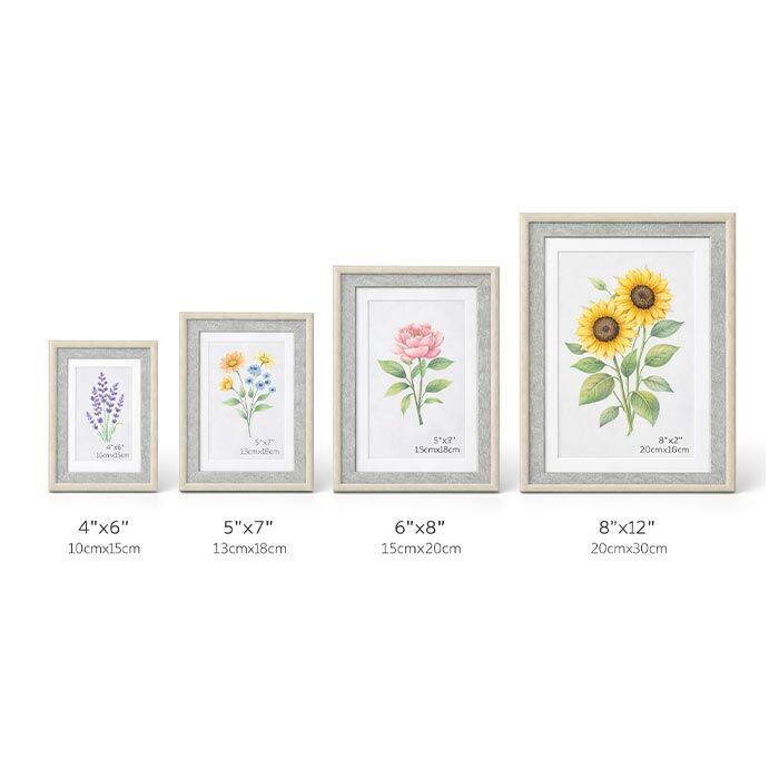 Ahşap Country Fotoğraf Çerçeveleri - MDF - 8