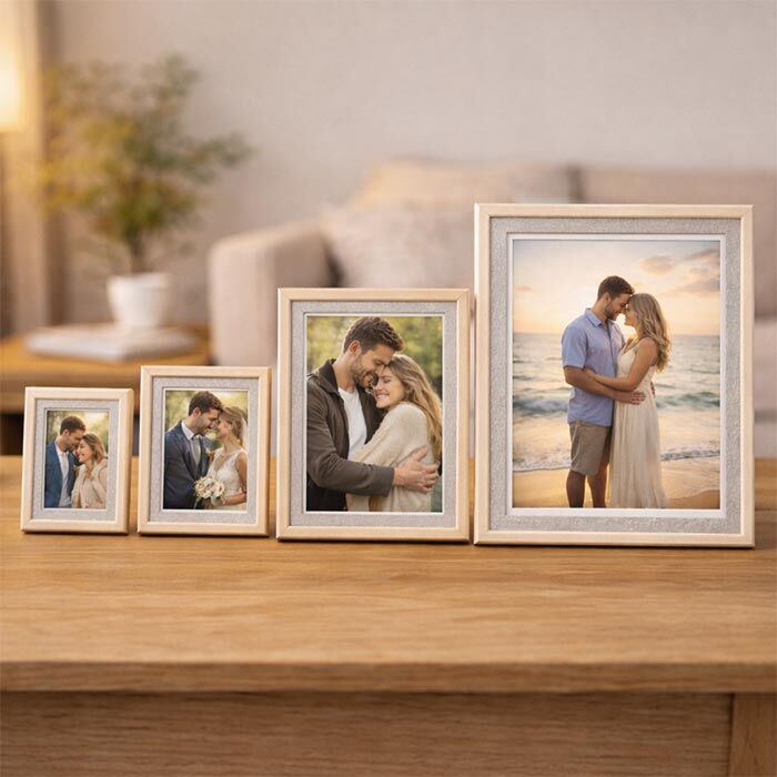 Ahşap Country Fotoğraf Çerçeveleri - MDF - 9