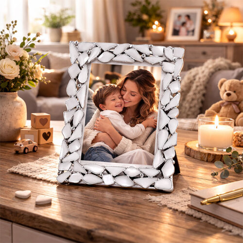 Modern Taşlı Fotoğraf Çerçeveleri 15x20 - 6