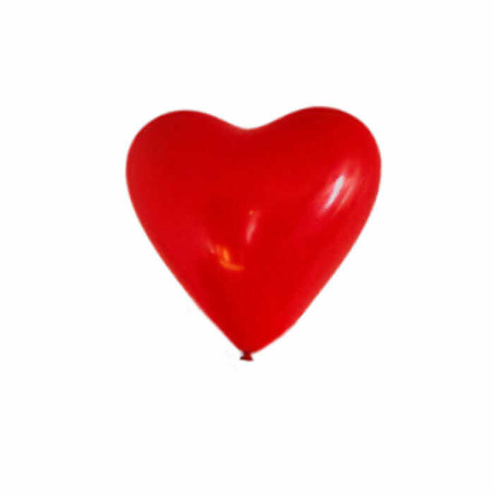 Kırmızı Kalp Balon - 15cm - 2